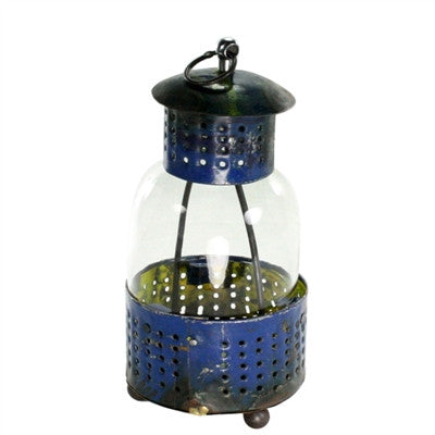 LANTERN - RECLAIMED METAL SMALL - Portico Indoor & Outdoor Living Inc.