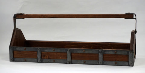 BERRY TRUG - RECLAIMED WOOD/METAL - Portico Indoor & Outdoor Living Inc.