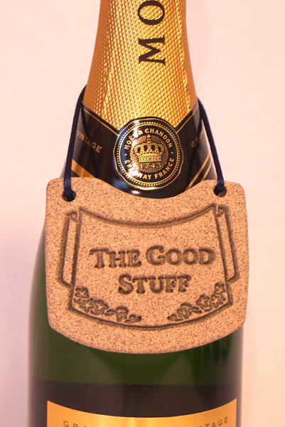 Bottle Tag - The Good Stuff - Portico Indoor & Outdoor Living Inc.