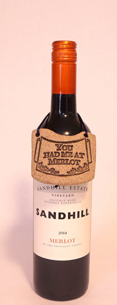 Bottle Tag - You Had Me at Merlot - Portico Indoor & Outdoor Living Inc.