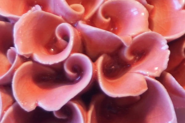 Ceramic Flower - Carnation Lg Pink - Portico Indoor & Outdoor Living Inc.