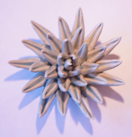 Ceramic Flower - Dahlia Sm Lt Blue - Portico Indoor & Outdoor Living Inc.