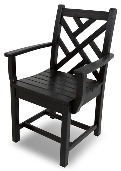 Chippendale Dining 7 pc Set - Black - Portico Indoor & Outdoor Living Inc.