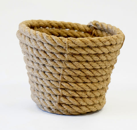 COILED ROPE CACHEPOT SMALL - Portico Indoor & Outdoor Living Inc.