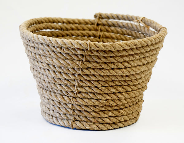 COILED ROPE CACHEPOT LARGE - Portico Indoor & Outdoor Living Inc.