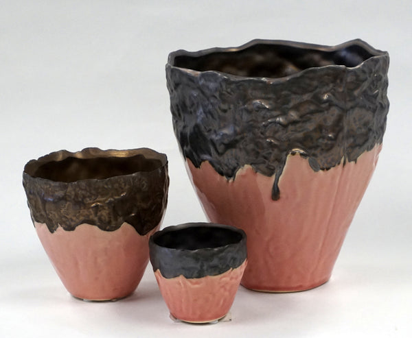 CURIOSITIES VASE - PINK SMALL - Portico Indoor & Outdoor Living Inc.
