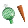 Plant Nanny - 12oz Assorted Colored Spiral Fluted Watering Globe - Portico Indoor & Outdoor Living Inc.