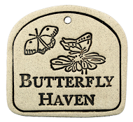 PLAQUE - BUTTERFLY HAVEN - Portico Indoor & Outdoor Living Inc.