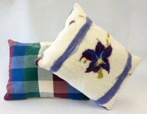 Pillow - Felted Wool Purple Iris - Portico Indoor & Outdoor Living Inc.