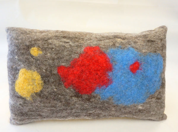 Pillow - Felted Wool Large Mod Blue - Portico Indoor & Outdoor Living Inc.