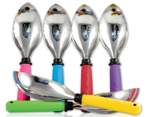 SOIL SCOOP - COMFORT GRIP BLUE - Portico Indoor & Outdoor Living Inc.