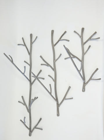 Metal Branch Wall Hook - 25"H - Portico Indoor & Outdoor Living Inc.