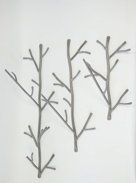 Metal Branch Wall Hook - 14"H - Portico Indoor & Outdoor Living Inc.
