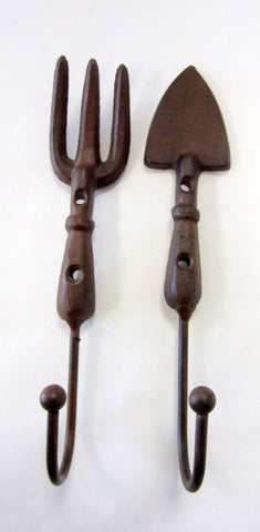 Wall Hook - Metal Garden Tools 2 pc - Portico Indoor & Outdoor Living Inc.