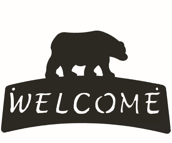 Welcome Plaque - Wine - Portico Indoor & Outdoor Living Inc.