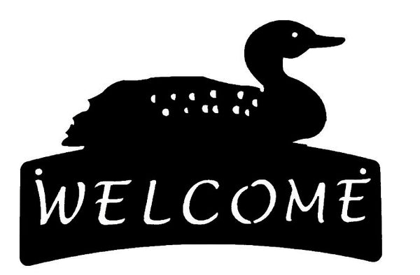 Welcome Plaque - Loon - Portico Indoor & Outdoor Living Inc.