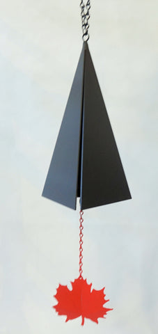 Wind Bell - Pemaquid Bell w Maple Leaf - Portico Indoor & Outdoor Living Inc.