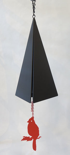 Wind Bell - Pemaquid Bell w Cardinal - Portico Indoor & Outdoor Living Inc.