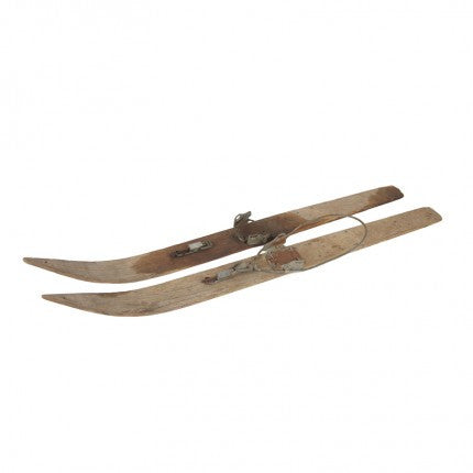 SKIS - ANTIQUE/WOODEN - Portico Indoor & Outdoor Living Inc.