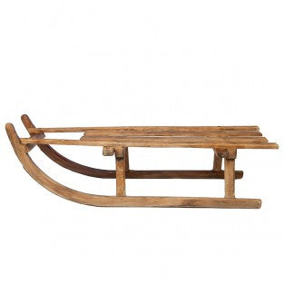 SLED - ANTIQUE/WOODEN - Portico Indoor & Outdoor Living Inc.